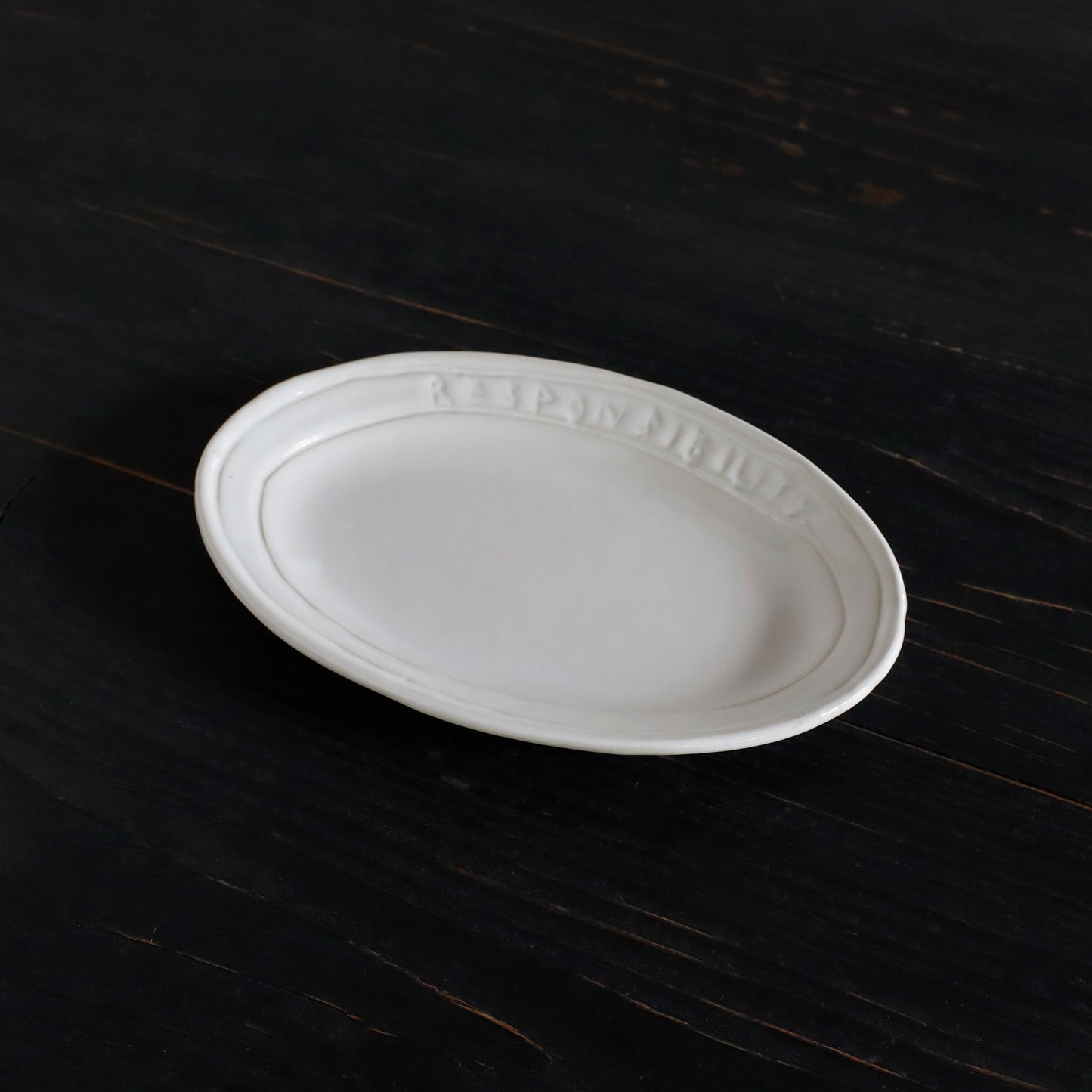 REGULAR | RESPONSIBILITY - Oval Plate_S