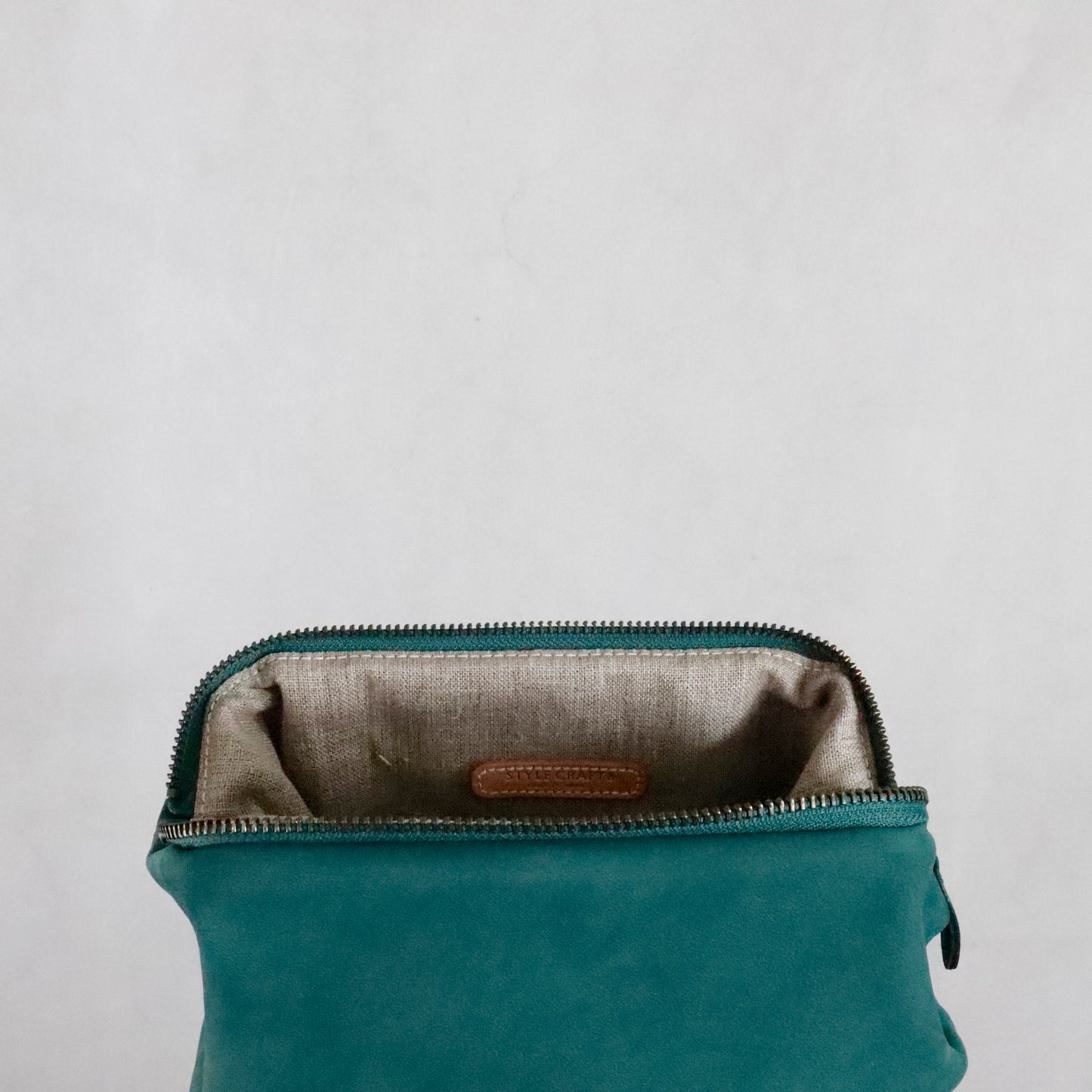 STYLE CRAFT | Green Goat Nubuck Pouch "FP-02"