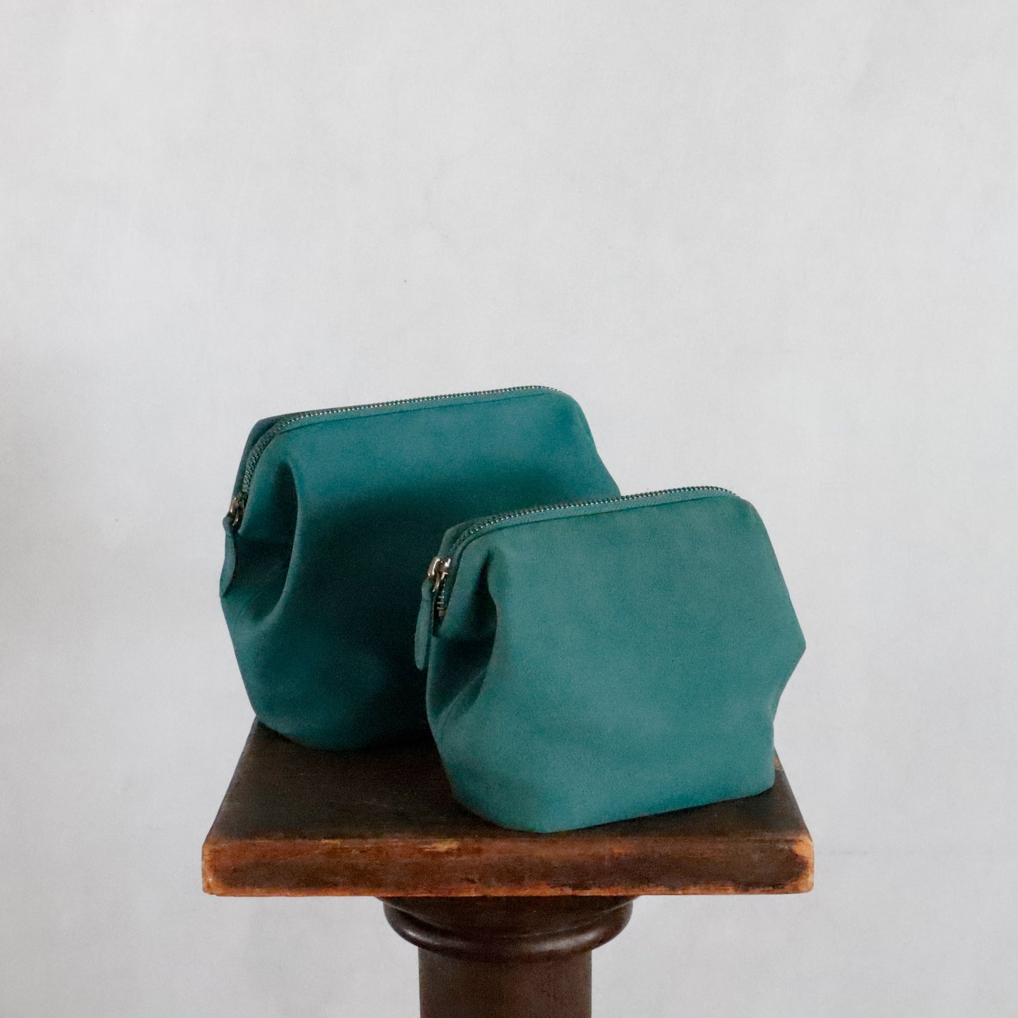 STYLE CRAFT | Green Goat Nubuck Pouch "FP-02"